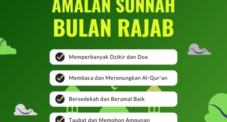 Bulan Rajab: Momentum Memperbaiki Diri dan Menyemai Kebaikan